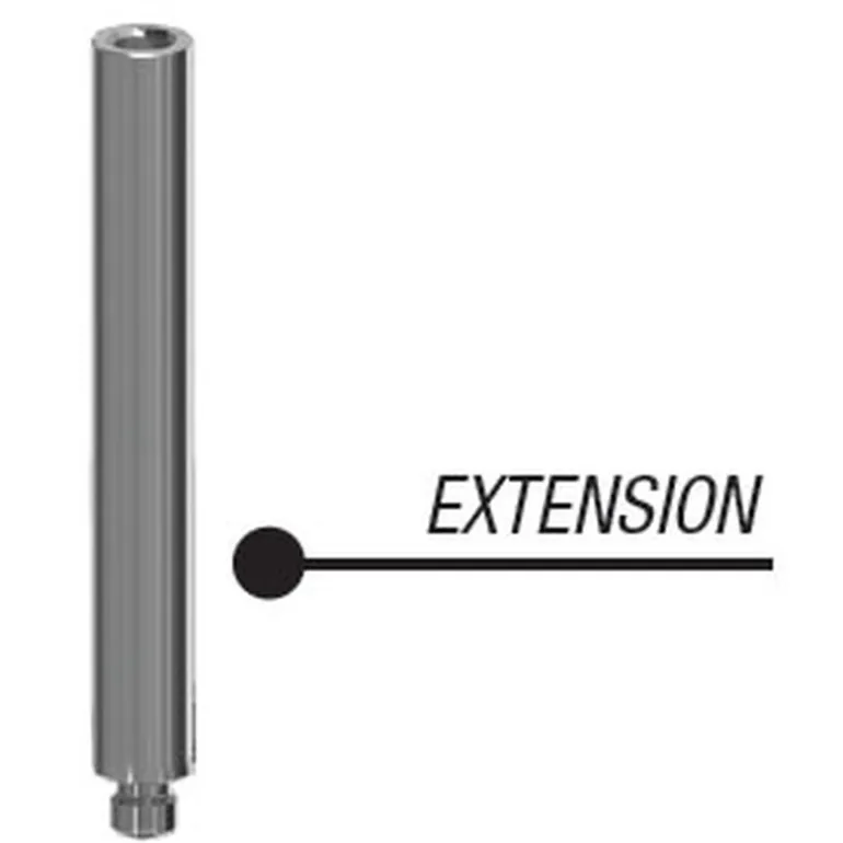 Accessoire support de cannes à carpe korda singlez spike extension section