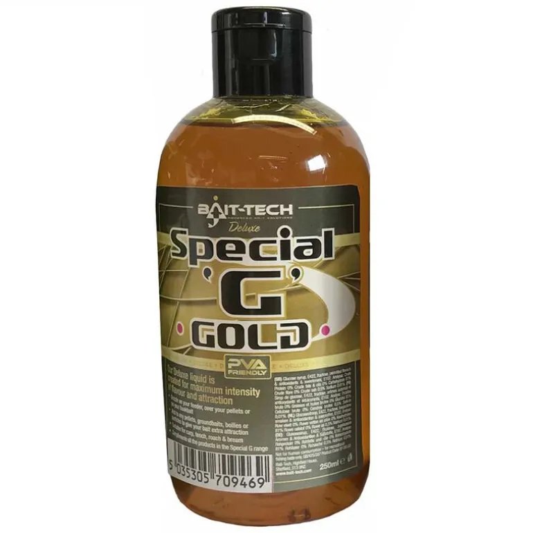 Additif Bait-Tech Deluxe Special G Gold Liquid 250ml