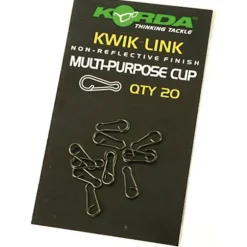 Agrafes rapides carpe korda kwick link (x20)