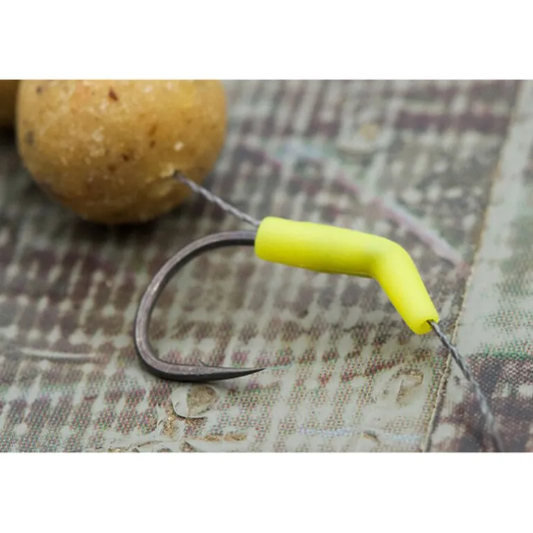 Aligneur de ligne carpe korda kickers jaune/rose (x10)