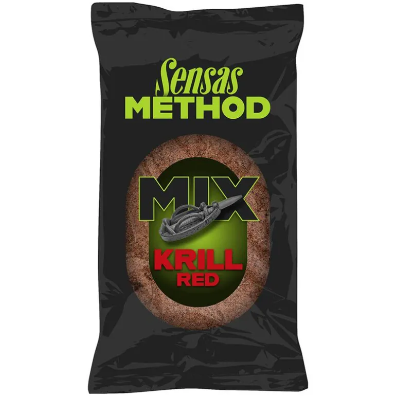 Amorce Feeder Sensas Method Mix Red Krill 1kg
