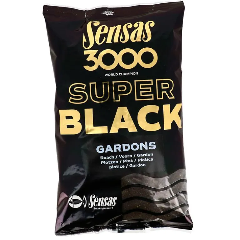 Amorce Sensas 3000 Super Black Gardon 1kg