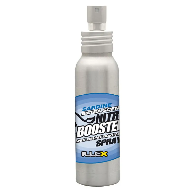 Attractant concentré illex nitro booster spray alu sardine 75ml
