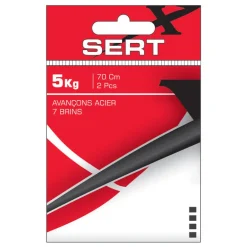 Avancon Acier 60cm 7 Brins Sert (x2)