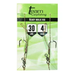 Bas de ligne carpe team carpfishing standard boilie rig 30 lbs x 2
