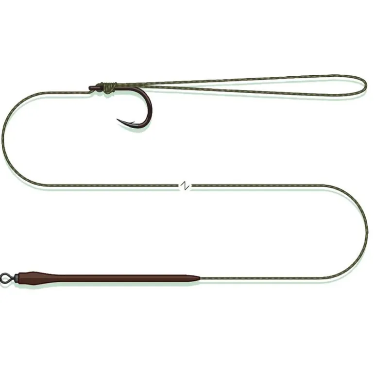 Bas de Ligne Madcat Standard Pellet Rig 60cm 0.80mm 66kg n°2/0