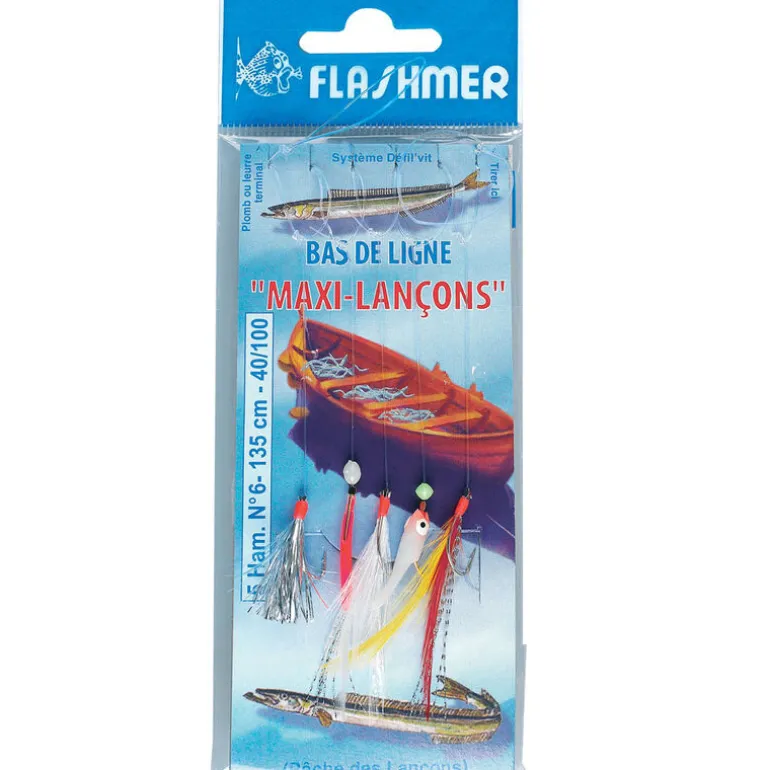 Bas de ligne maxi lançon flashmer