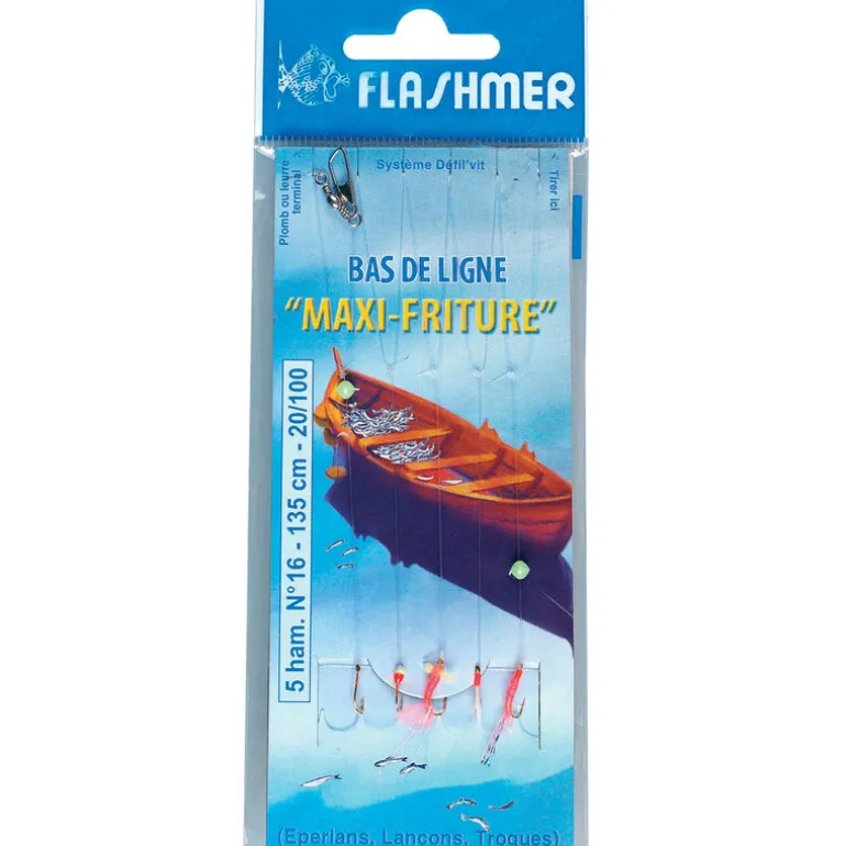 Bas de ligne mer flashmer maxi friture