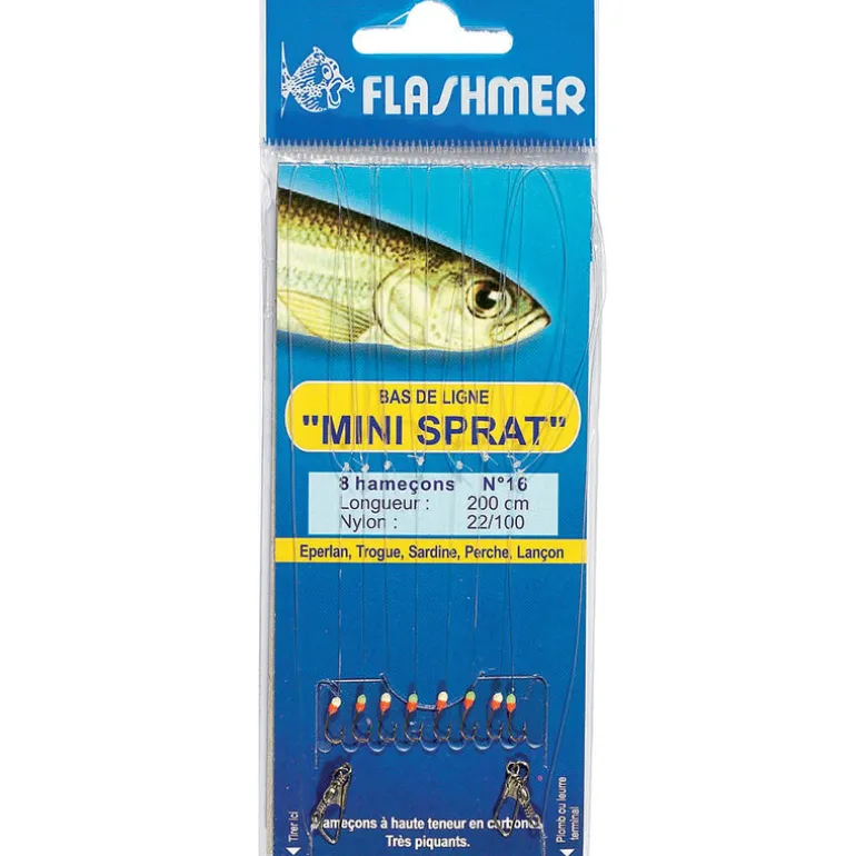 Bas de ligne mer flashmer sprats n°14