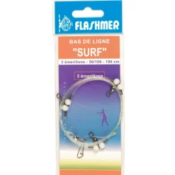 Bas de ligne mer flashmer surf 1 emerillon