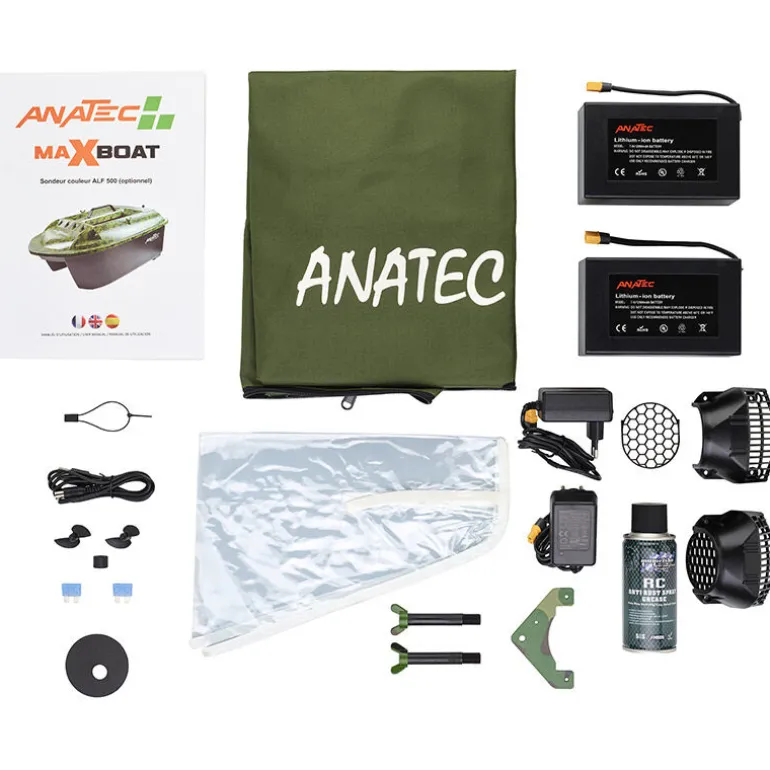 Bateau Amorceur Anatec Maxboat Forest Lithium An-i6X
