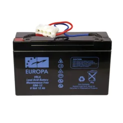 Batterie supplémentaire pour bateau amorceur carpe anatec 6v 12a
