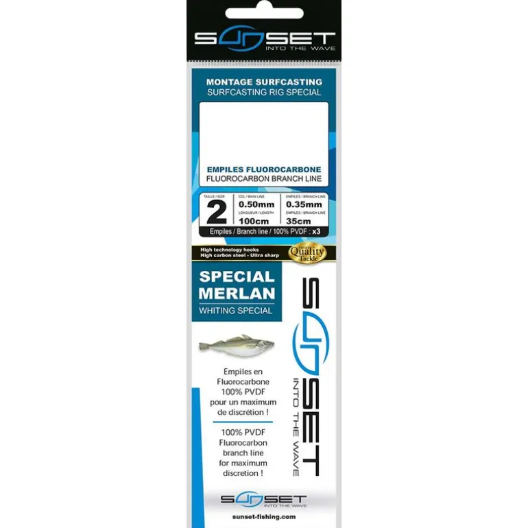 Bdl Surfcasting RS Competition Spec Merlan/fluoro sunset