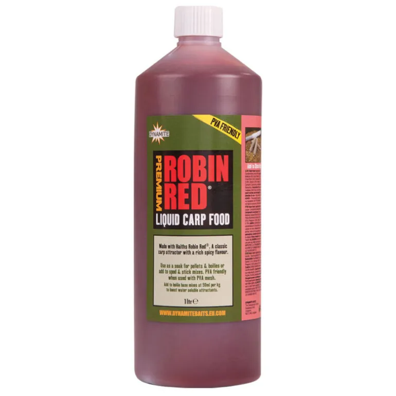 Booster carpe dynamite baits robin red liquid carp food 1l