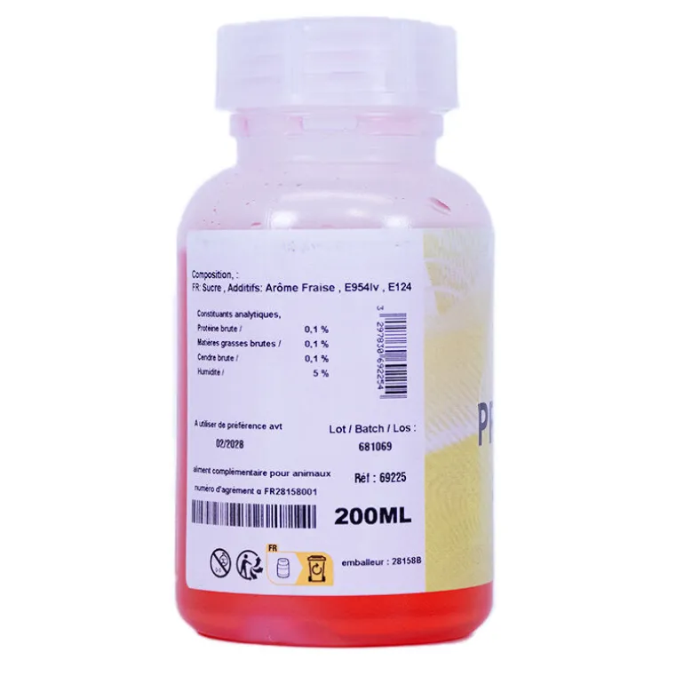 Booster Team Carpfishing Dip 200 ml Fraise