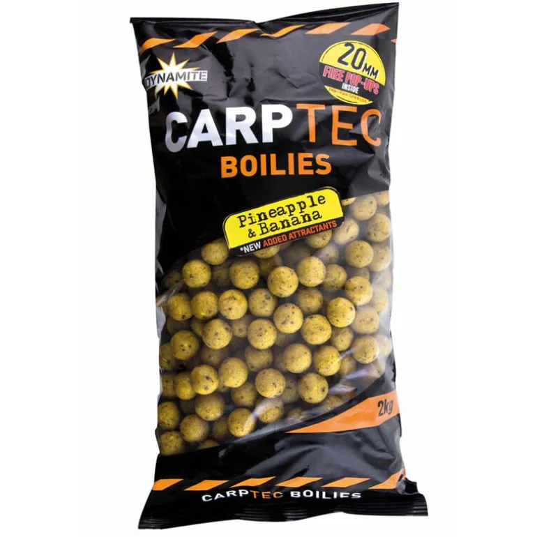 Bouillettes Dynamite Baits Carptec Pineapple et Banane 900gr