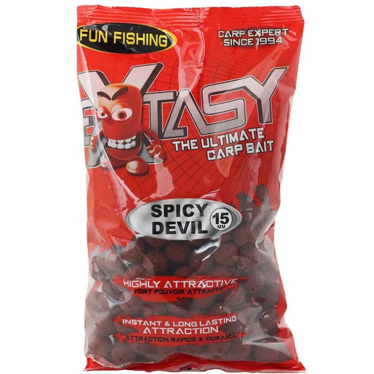 Bouillettes funfishing extasy spicy devil 800g