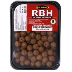Bouillettes Fun Fishing RBH Boilies Moule Ecrevisse 800g