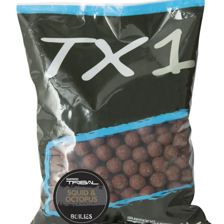 Bouillettes Shimano TX1 Squid et Octopus 20mm