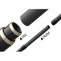 Canne Casting Graphite Leader Veloce UX 7'4XH 2.24m, Max 84g