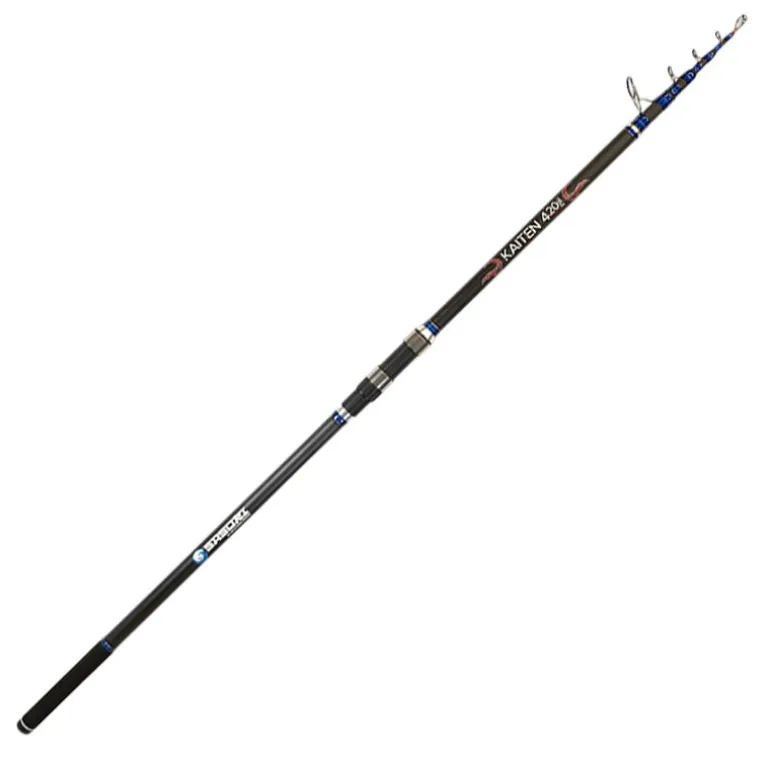 Canne Surfcasting Télescopique Sasori Kaiten Surf Tele 420 Power 80-150g
