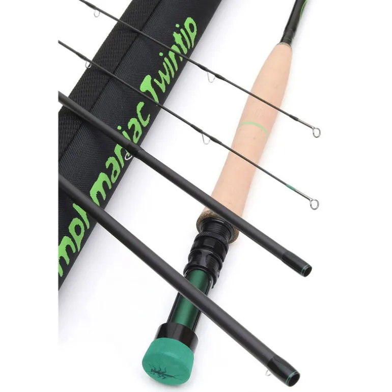 Canne Vision Nymphmaniac Twintip Cork 10'3", Soie de #3
