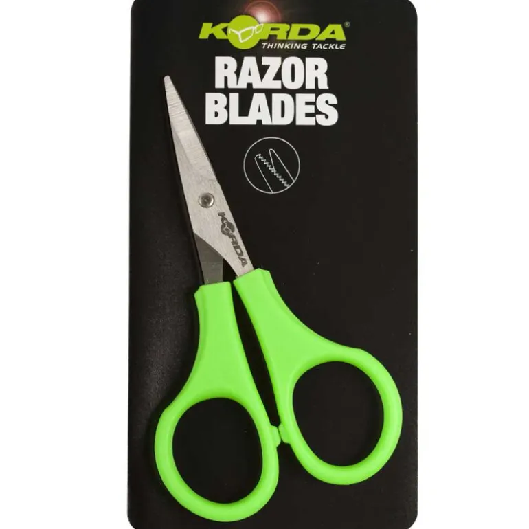 Ciseaux à tresse carpe korda razorblades