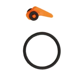 Clip Attache Leurre Elastique Silicone Scratch Tackle (x2)