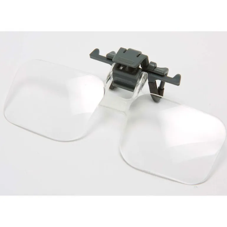 Clips pour lunette mouche jmc clip loupe ( grossissement x 2,5)