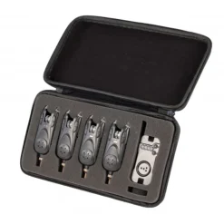 Coffret 4 détecteurs carpe starbaits emet/rec + centrale