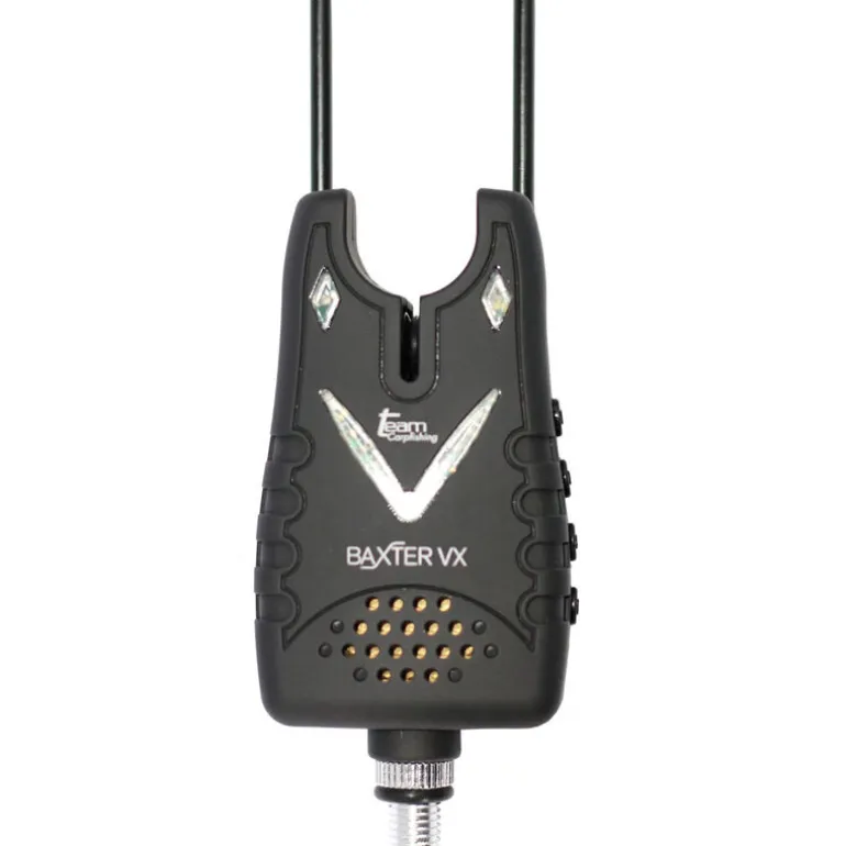 Coffret 3 détecteurs carpe team carpfishing baxter vx + centrale