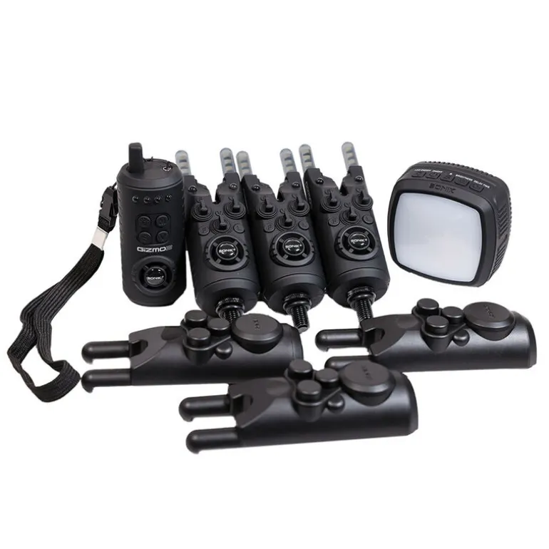 Coffret 3 détecteurs + 1 centrale + 1 lampe bivvy Sonik GIZMO2