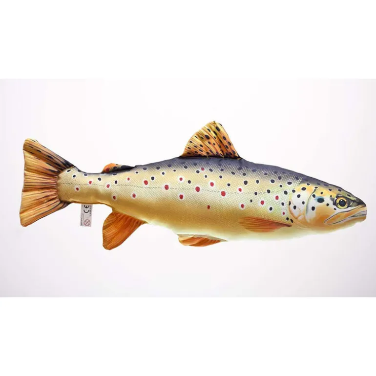 Coussin Gaby Truite Fario Medium 62cm