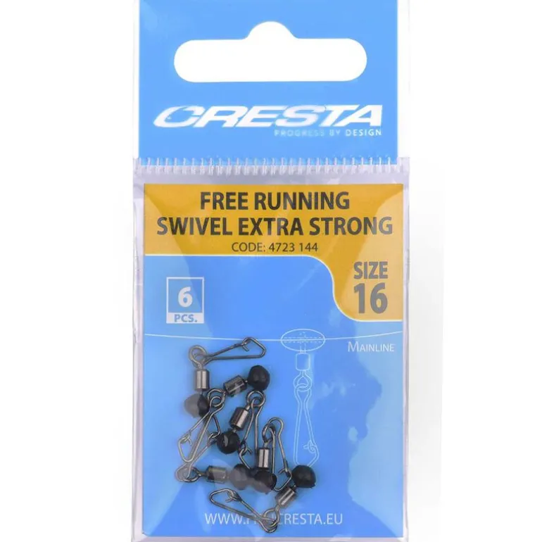 Cresta Free Running Swivel EXTRA Strong (x6)