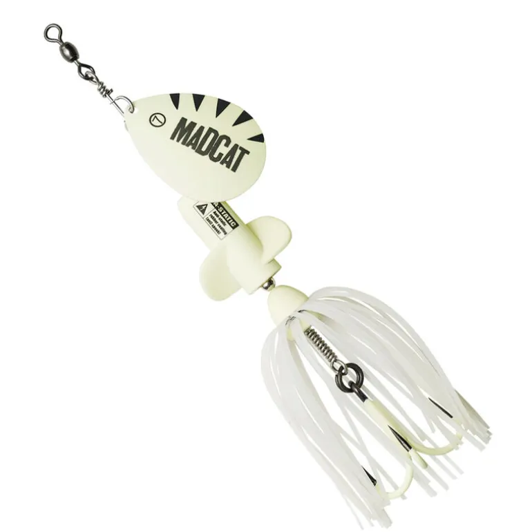 Cuillère tournante silure madcat a-static screaming spinner 65g