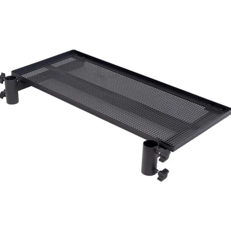 Desserte arriere rive d36 2 points alu noir 70x30cm