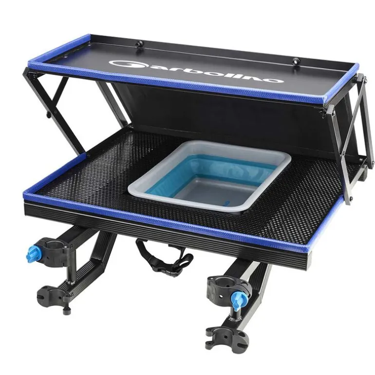 Desserte Hybride Garbolino Double Plateau - Insert & Trappe XL 2026