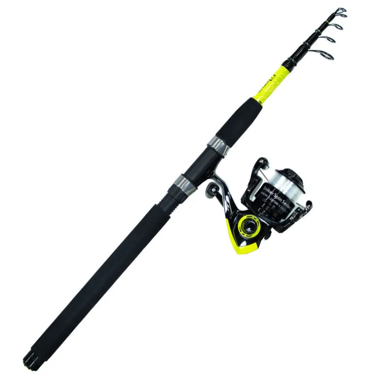 Ensemble Bzone Canne Striker Telespin 240MH 10-40g + Moulinet Striker Spin 3000 + Nylon