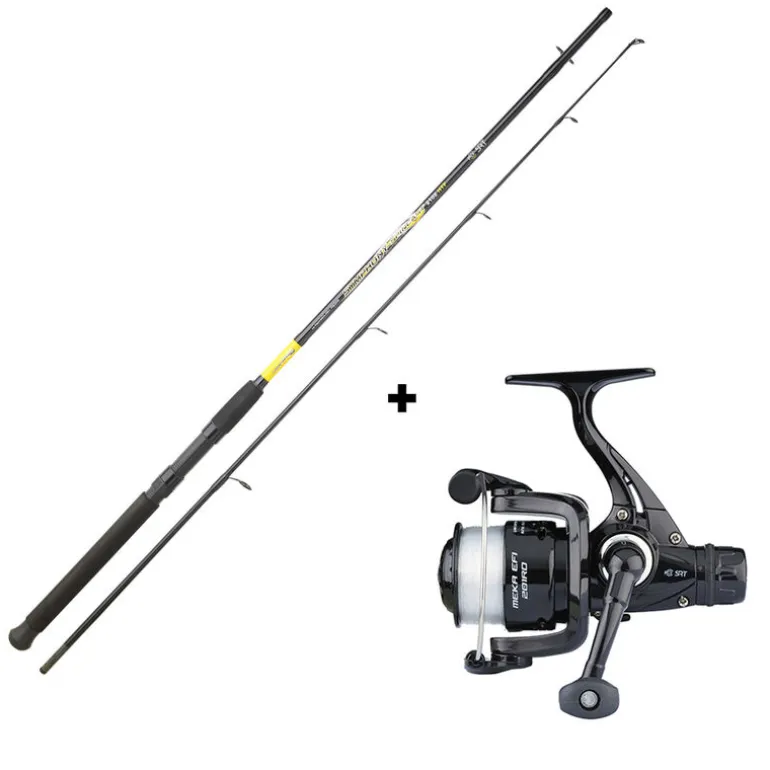 Ensemble Canne Fish Instinct Symphony Spincast 2.10m, 10-30g + Moulinet Meka Efi 201 Rd + Nylon 0.23mm
