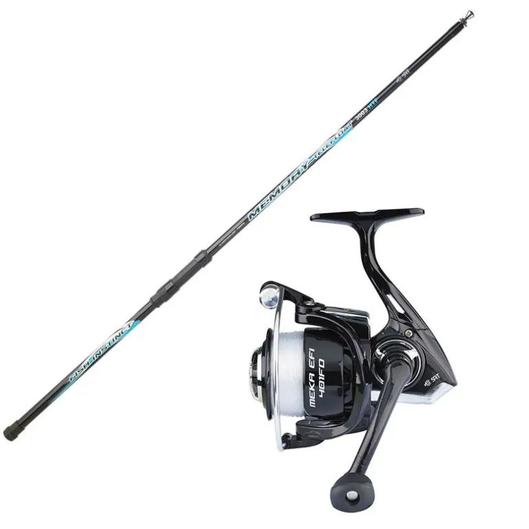 Ensemble SERT Canne TELEFLOAT 400 + Moulinet MEKA EFI