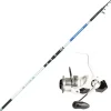 Ensemble Surfcasting canne télescopique 4m20 + moulinet 5000