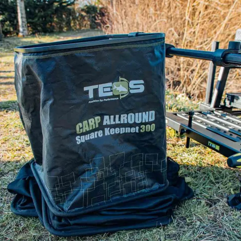 Ensemble Teos 3 Bourriches Carp Allround 300+ Sac