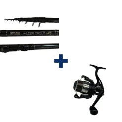 Ensemble WILDER ADJUST FE410 5-15G + MOULINET VIPER TOC 75