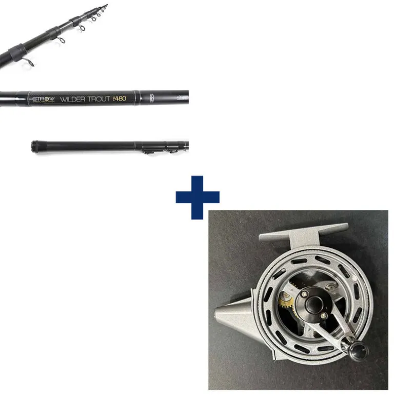 Ensemble WILDER ADJUST FE480 5-15G + MOULINET VIPER TOC 75