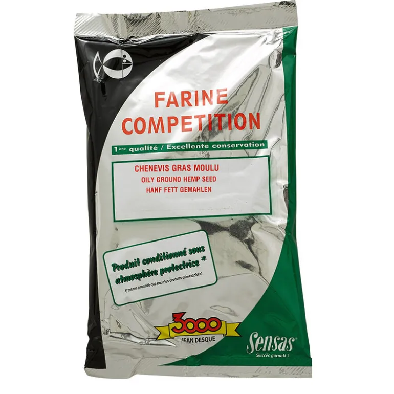 Farine sensas 3000 super chenevis gras 550g