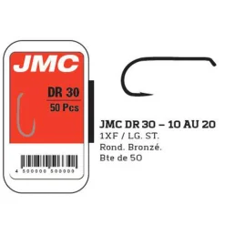 Fly tying hameçons jmc dr30 (x50)