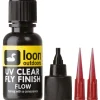 Fly tying loon outdoors uv clear fly finish - flow (1/2 oz)