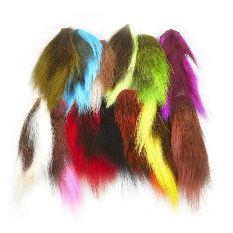 Fly tying poil sur peau jmc bucktail