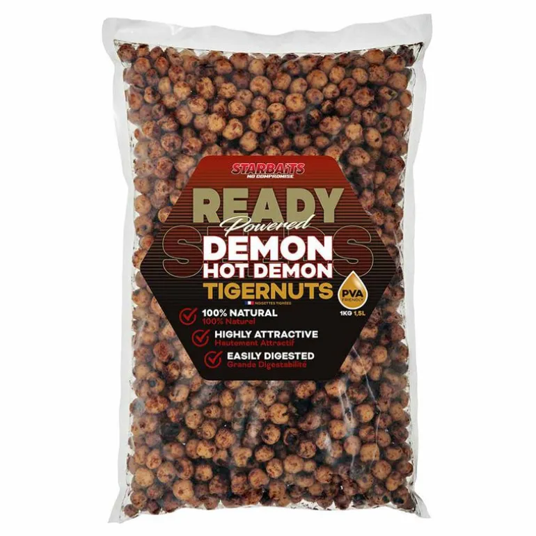 Graines Cuites Starbaits Ready Seed Demon Tigernuts 1kg
