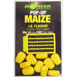 Grains de maïs artificiels carpe korda pop up maize ib